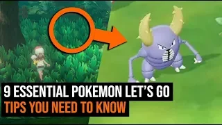 9 Essential Pokemon Let's Go Tips