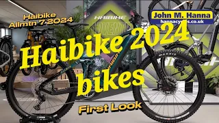 Haibike Allmtn 7 2024 exclusive first look video #ebikes #haibike #2024