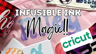 Must See!! 5 Beginner-Friendly Infusible Ink Projects | Cricut Tutorial