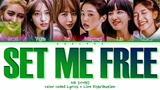 How would IVE sing ‘Set Me Free’ by TWICE (Color Coded Lyrics + LD)