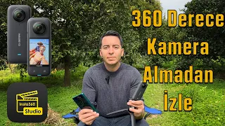 İnsta360 X3 Almadan İzle - Mobil ve Bilgisayar Studio Uygulama İnceleme ( 360 Kamera Almadan İzle)