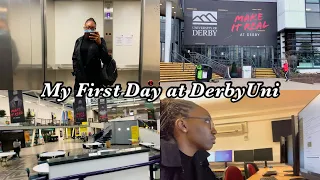 First Day as an MSc International Student in the UK | University of Derby | Study Abroad 🇬🇧