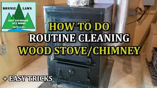 How to do routine cleaning maintenance on a Wood Stove and Chimney