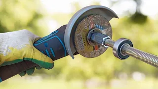 How To Make A Power File, Angle Grinder Hack!!!