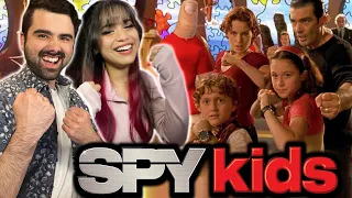 SPY KIDS IS ABSOLUTELY RIDICULOUS & WE LOVE IT! Spy Kids Movie Reaction! THUMB THUMBS