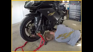 Yamaha R1 (07-08) Oil Change How To