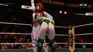 (REQUEST) HOT POISON IVY VS KASUMI ( iron man match)