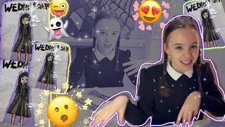 ИНТЕРАКТИВНАЯ КНИГА УЭНЗДЕЙ / WEDNESDAY BOOK// Milana minоr/#wednesdayaddams #dancevideo