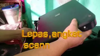 Cara Membongkar Scanner Unit Canon MP 287 / How To Remove Scanner Unit Canon MP 287