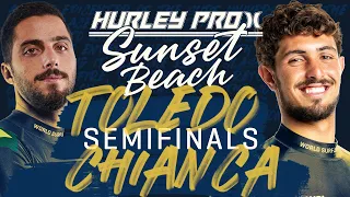 Filipe Toledo vs João Chianca | Hurley Pro Sunset Beach 2023 - Semifinals Heat Replay