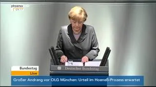 Bundestag - Regierungserklärung zur Ukraine am 13.03.2014