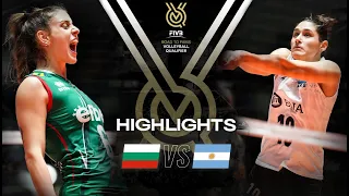 🇧🇬 BUL vs. 🇦🇷 ARG - Highlights | Women's OQT 2023