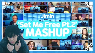 Jimin "Set Me Free Pt.2" reaction MASHUP