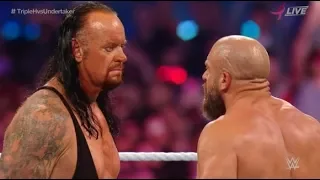 Highlight Triple H Vs The Undertaker Super Show-Down Highlight