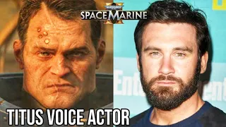 Warhammer 40000 Space Marine 2 New Voice Actor for Captain Titus  PS5 PC