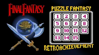 Retroachievements - Final Fantasy (NES) - Secret Puzzle "Puzzle Fantasy"