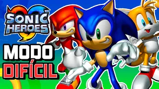 COMPLETO el MODO DIFÍCIL de SONIC HEROES