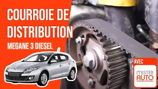 Changer la Courroie de Distribution Megane 3 1.5 dCi 🚗