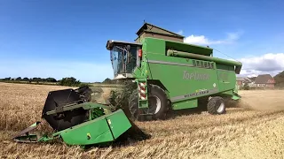 Ernte bei Sibbershusum | Deutz Fahr Topliner 8 XL | Urlaubs Vlog