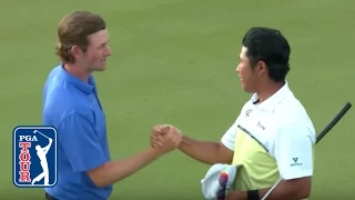 Hideki Matsuyama wins in sudden death at Waste Management