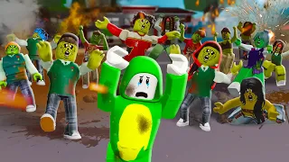 ALL AROUND ME ARE ZOMBIES | Maizen Roblox | ROBLOX Brookhaven 🏡RP - FUNNY MOMENTS