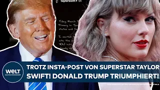 USA: Trotz Instagram-Post von Superstar Taylor Swift! Donald Trump triumphiert auch am Super Tuesday
