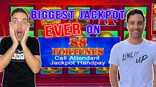 💁‍♂️ My BIGGEST JACKPOT EVER on 88 Fortunes with Marco 👬