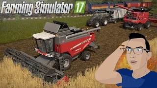 Farming Simulator 17 ☆ Żniwa Soi 2016 i sypanie na pociąg ?!! #2 Saitek ㋡ MafiaSolec