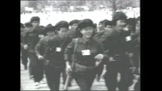 Rare Footage of North Korea People's Army Military Training Recruit Video 1990s Pyongyang DPRK