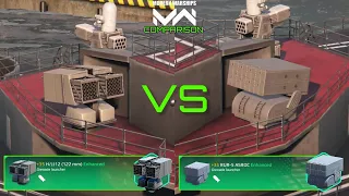 H/JJ12 (122mm) VS RUR-5 ASROC | Grenade Launcher Comparison | Modern Warships