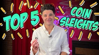 Top 5 Coin Sleights || Learn Coin Tricks for FREE!