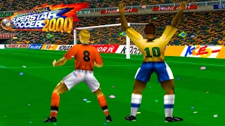 International Superstar soccer 2000 N64 - Best Goals and Shots #nintendo64