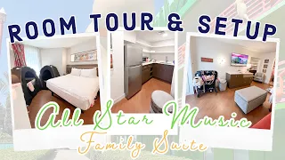 MOST AFFORDABLE Family Suites at Disney World | All Star Music Family Suites