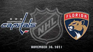 NHL Capitals vs Panthers | Nov.30, 2021