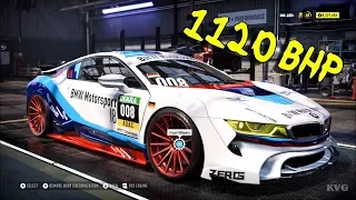 Need for Speed Heat - 1120 BHP BMW i8 Coupe 2018 - Tuning & Customization Car (PC HD) [1080p60FPS]