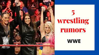 5 wrestling rumors we hope are true || WWE rumors || News Station