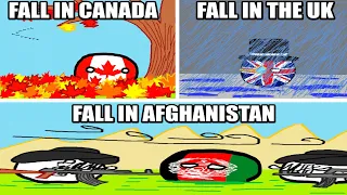 This Season Explained By Countryballs...