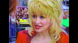 Dolly Parton promotes Hungry Again on Today Show - August 28, 1998