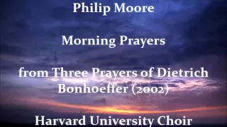 Philip Moore: Morning Prayers