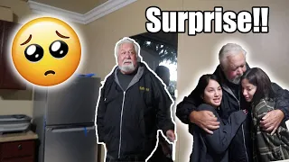SURPRISING PAPA WITH HIS NEW HOUSE... EMOTIONAL**