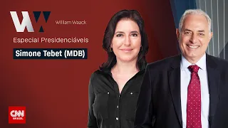 CNN: Waack entrevista Simone Tebet (MDB) | WW Especial Presidenciáveis - 29/08/2022