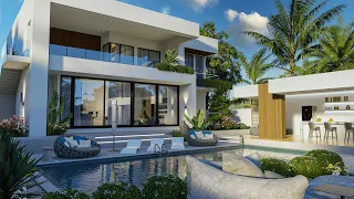 Luxury 5 Bedroom Modern House Design | 330 sqm | Family Home.