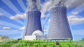 How To Build a POWER PLANT in Minecraft (CREATIVE BUILDING)