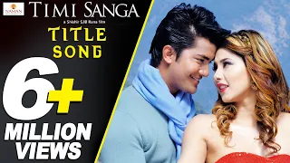 TIMI SANGA (Title Song) Samragyee RL Shah | Aakash Shrestha | Najir Husen | New Nepali Movie Song