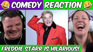 Americans React To Freddie Starr - "Vincent" Routine - 1993