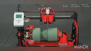 Turning machine with lego