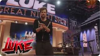 Luke bereitet sich auf seine Show vor | Backstage | LUKE! Die Greatnightshow