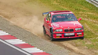 Nürburgring Highlights, MISTAKES, Slides & Action! Touristenfahrten Nordschleife 21 / 22 05 2022