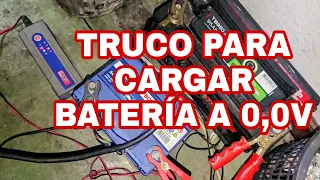 Cómo Recuperar y cargar BATERÍA desde 0,0v totalmente descargada