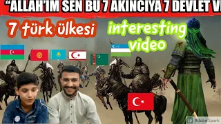 Pakistani Reacts To Neden 7 TÜRK Devleti Var Hiç Düşündünüz Mü | Turkish History